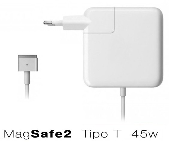 Зарядное устройство для ноутбука Macbook (14.85V 3.05A 45W) Magsafe 2 T-образный