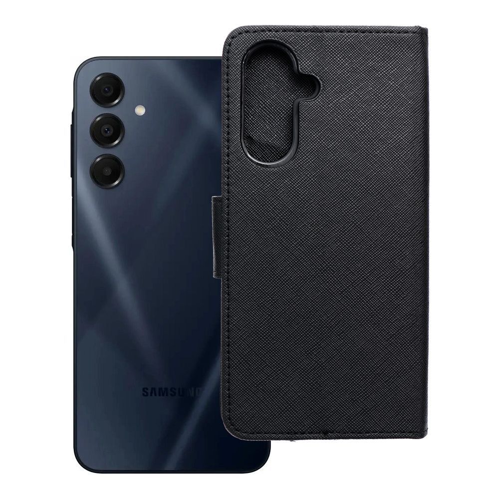 FANCY Viedtālruņa apvalks SAMSUNG A26 melns