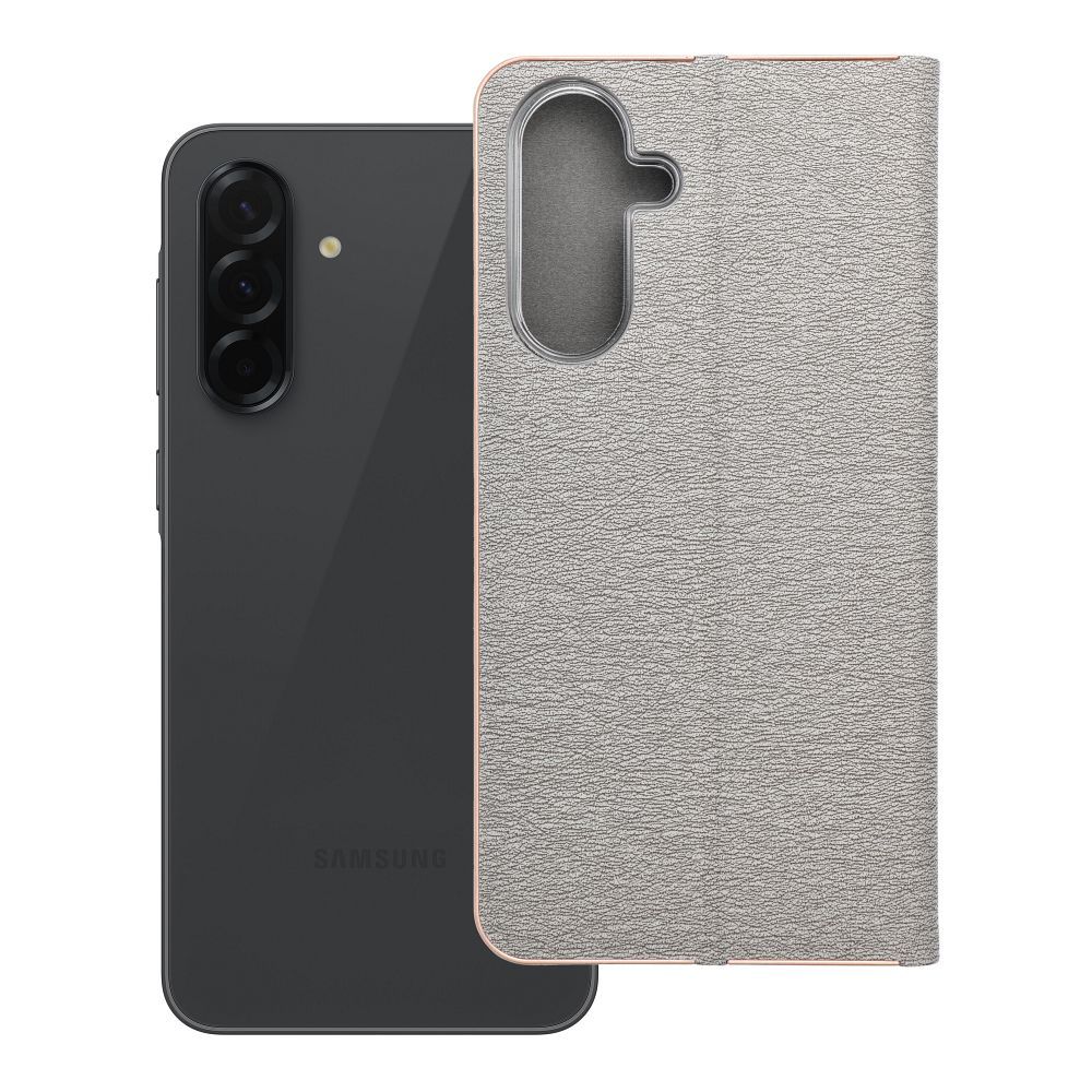 LUNA Viedtālruņa apvalks zeltains SAMSUNG A36 5G sudrabains