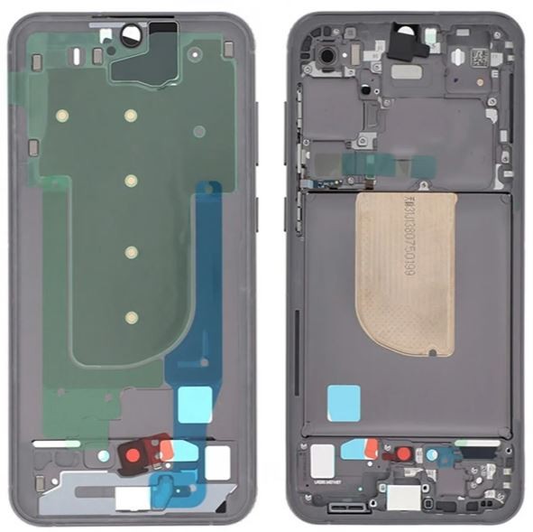 Iekšējais korpuss Samsung S711 S23 FE Graphite ar sānu pogām oriģināls (used Grade B)