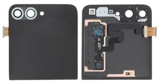 Displejs Samsung F741 Z Flip6 5G ar skārienekrāna stiklu ārējais (Outer) Mint/Green oriģināls (used Grade C)