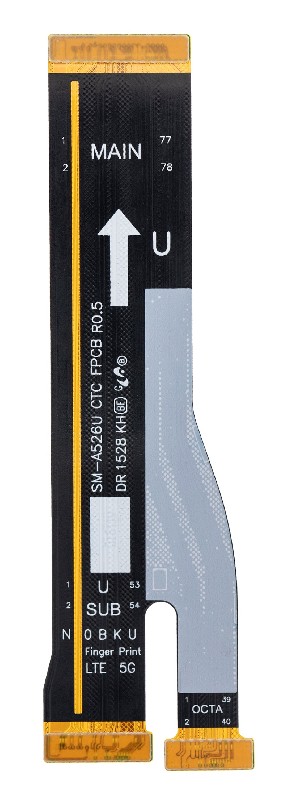 Lokanā shēma Samsung A528 A52S 2021/A526U A52 5G USA galvenā (SUB-OCTA) oriģināla (used Grade A)