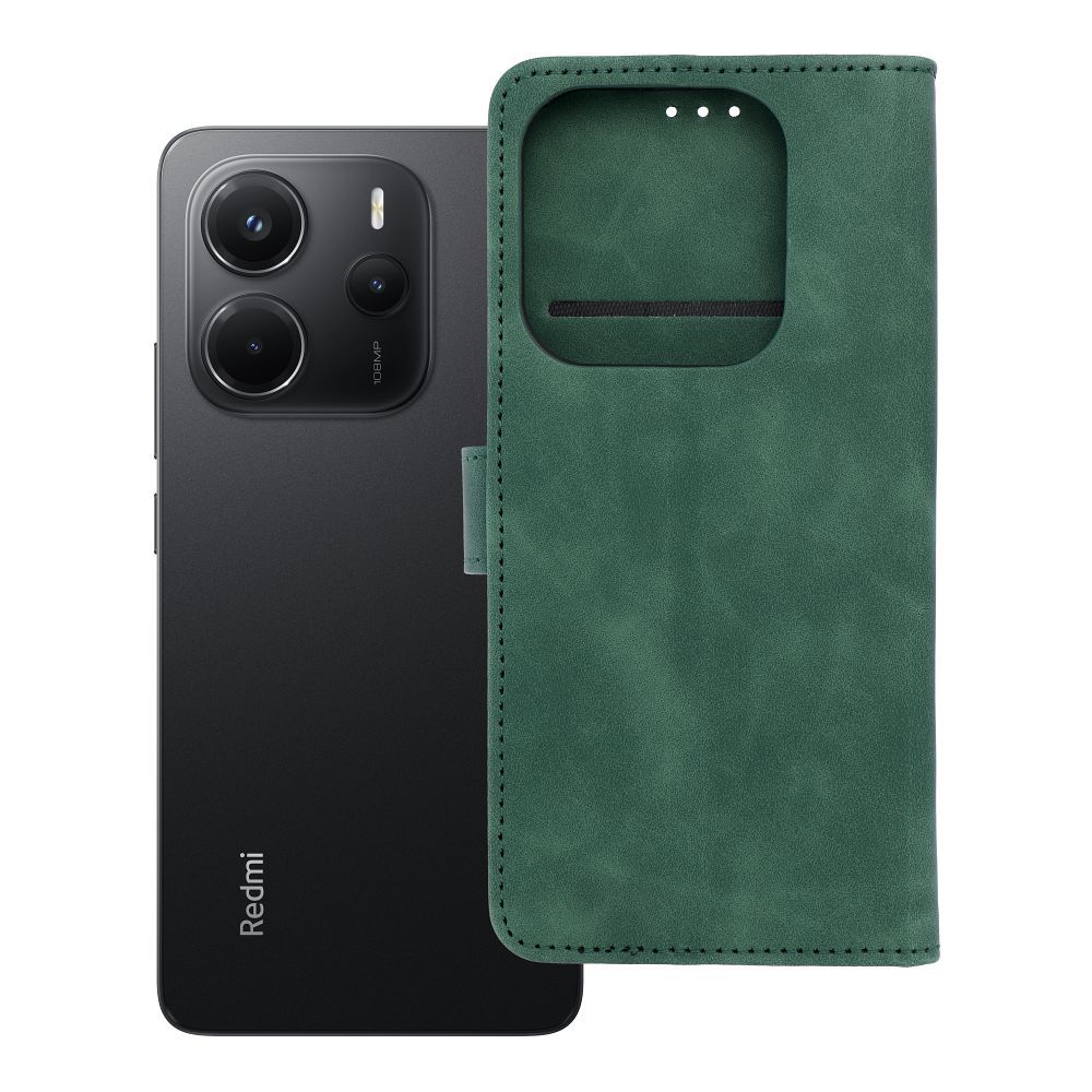 Viedtālruņa apvalks XIAOMI Redmi Note 14 5G - zaļš