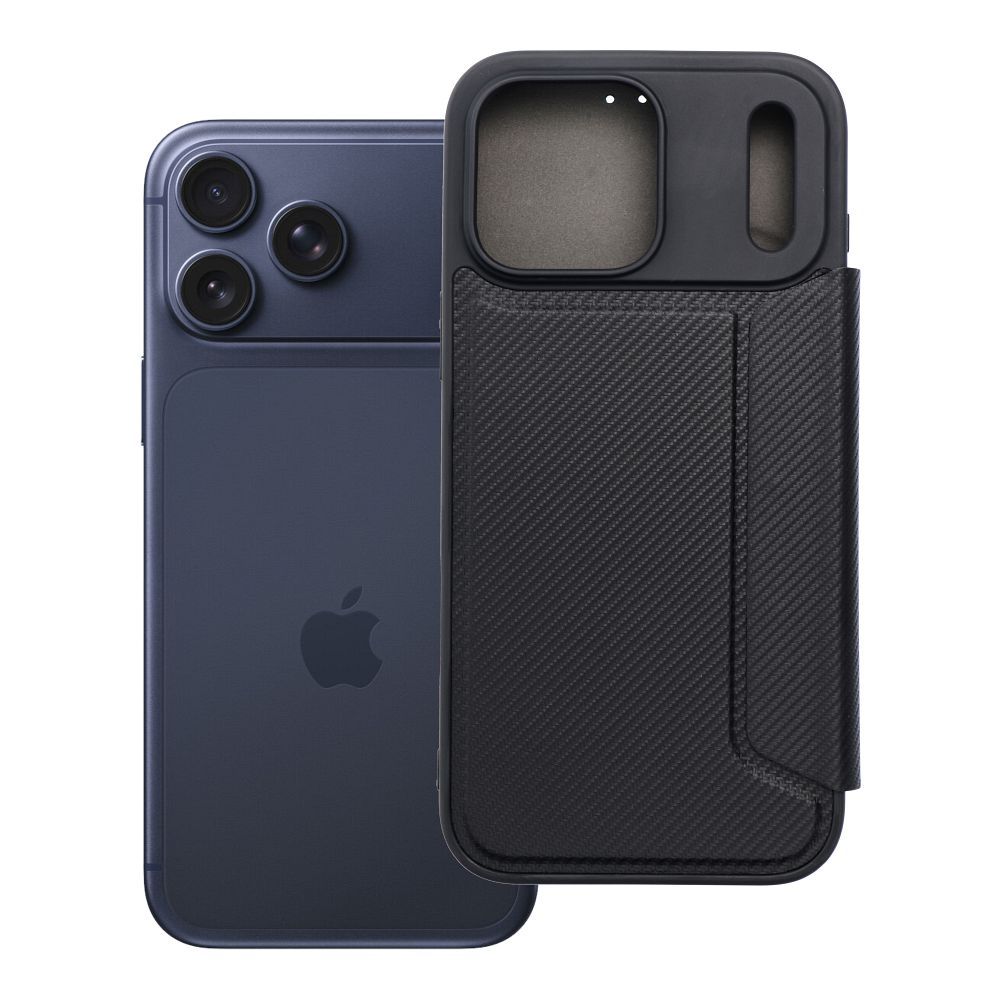Чехол-книжка для iPhone 17 Pro Max Razor Book чёрный