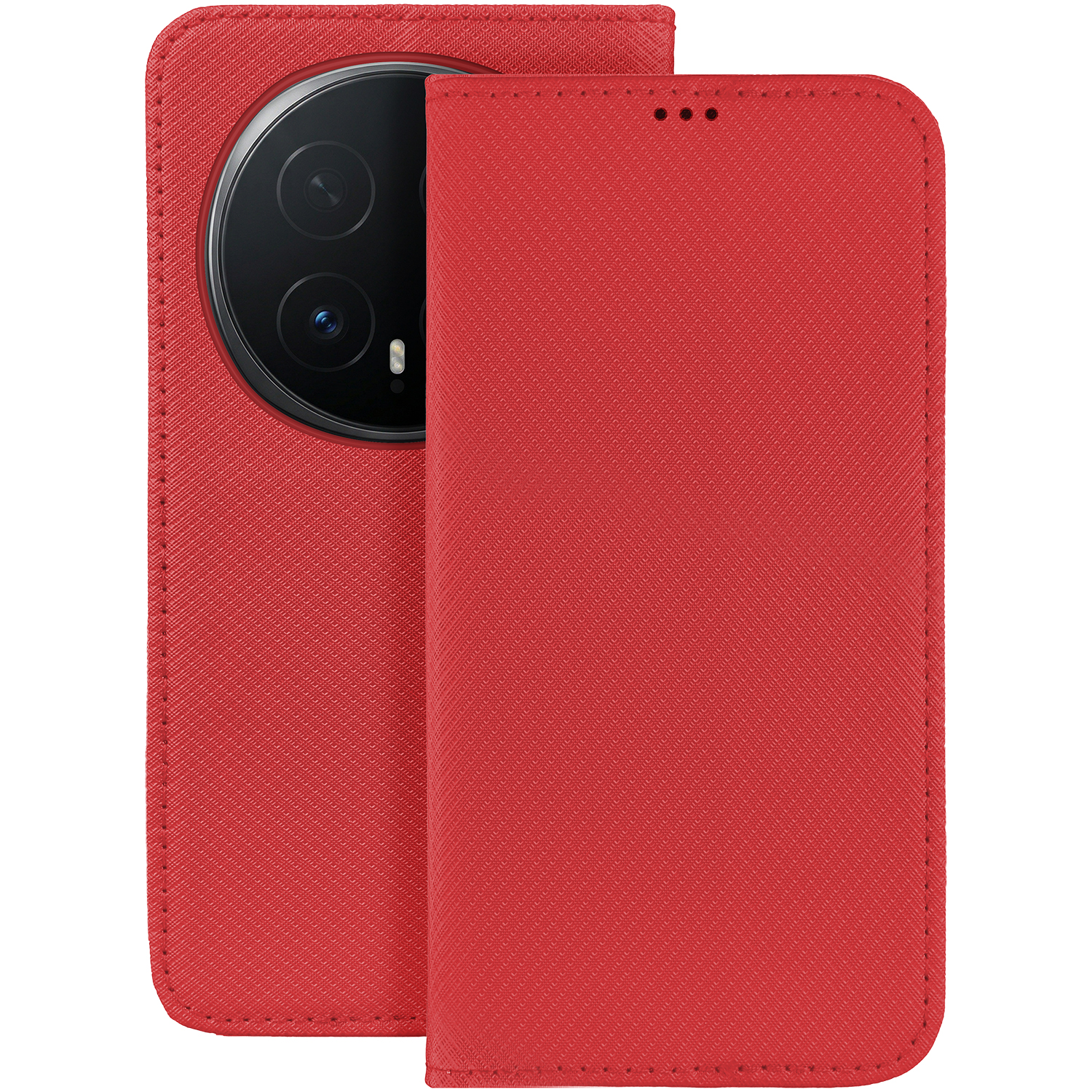 Smart Magnet maciņš Honor Magic 8 Pro sarkans