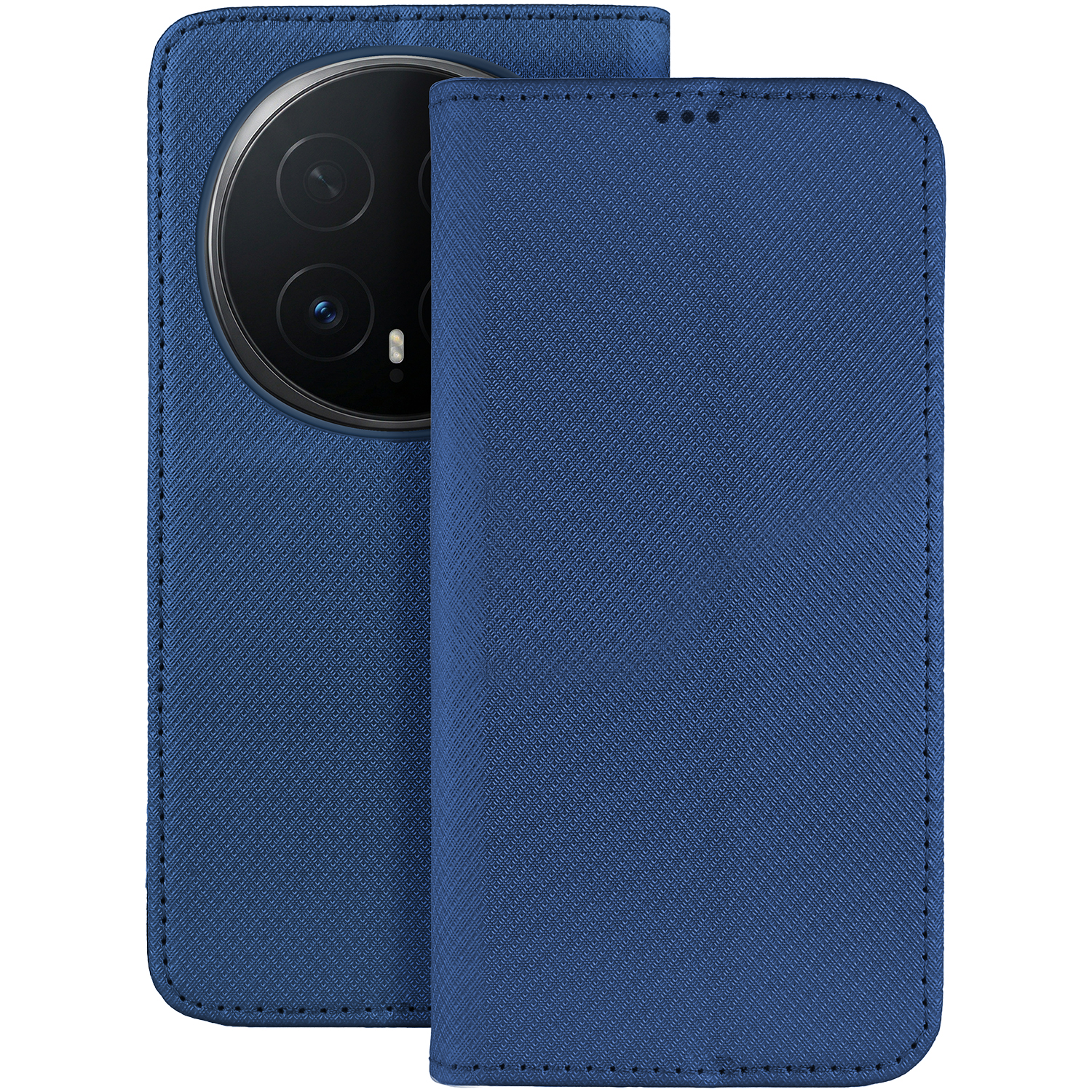 Smart Magnet maciņš Honor Magic 8 Pro tumši zils
