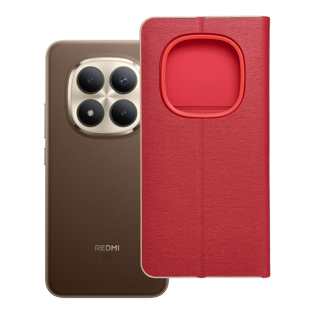 LUNA Book Gold priekš XIAOMI Redmi Note 15 PRO PLUS 5G sarkans