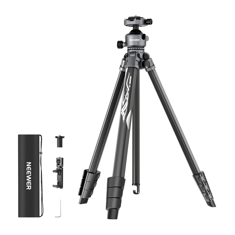 Neewer LT07 Алюминиевый дорожный штатив с шаровой головкой