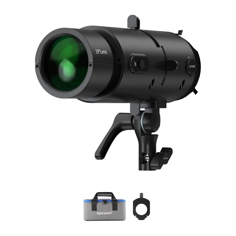 Neewer LS-300 300W punktveida prožektors ar Bowens stiprinājumu