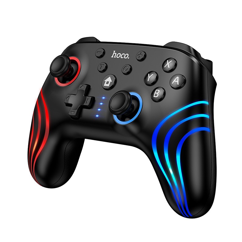 Hoco GA2 priekš PC/Switch 1/2 spēļu kontrolieris melns