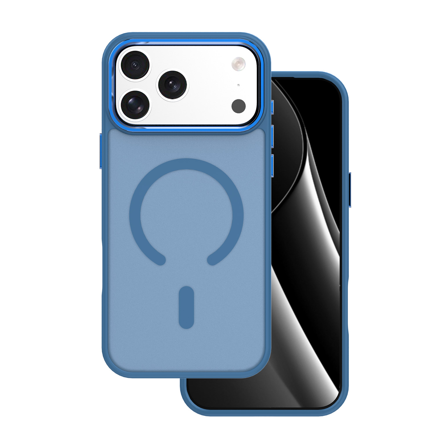 Frozen Mag maciņš for iPhone 17 6,3" tumši zils