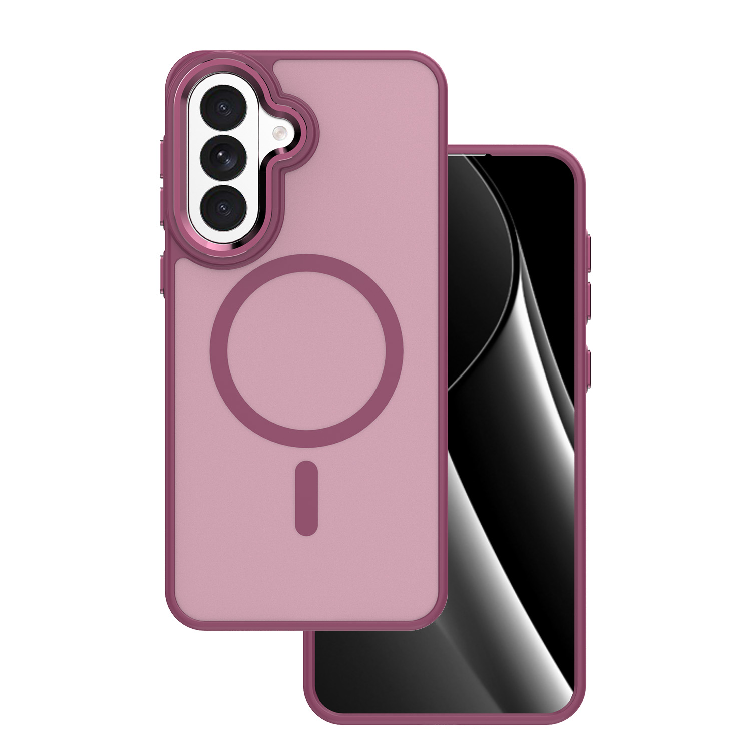 Frozen Mag korpuss priekš Samsung Galaxy A57 5G red