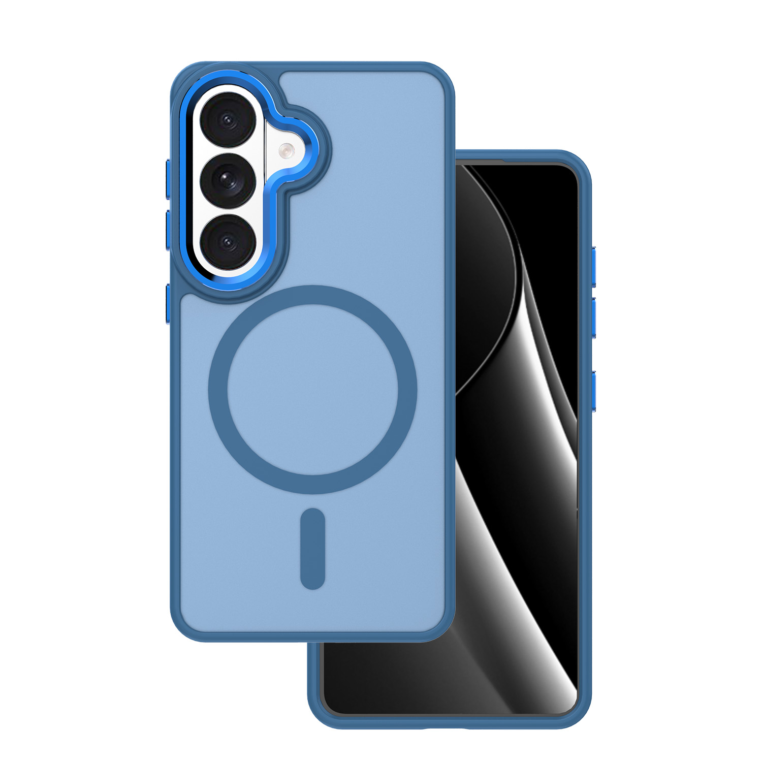 Frozen Mag case for Samsung Galaxy S26 Plus navy blue