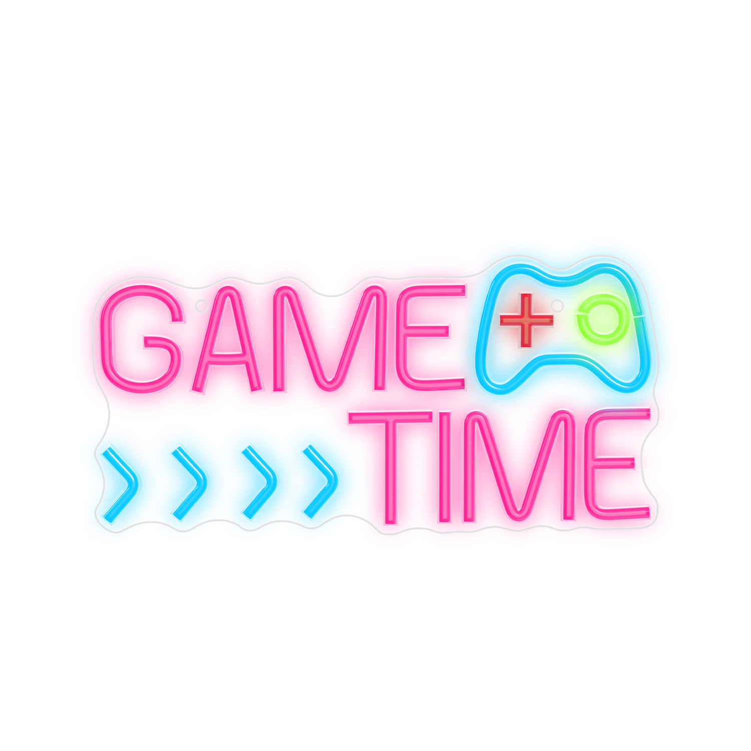 Forever Light Neon Plexi LED Game Time daudzkrāsains FPNE34