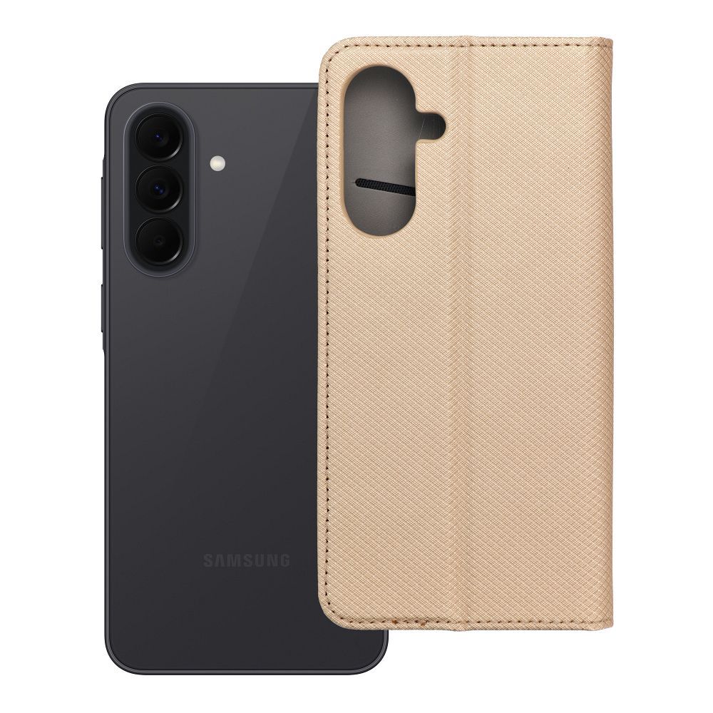SMART CASE Book priekš SAMSUNG A37 5G zelta krāsā