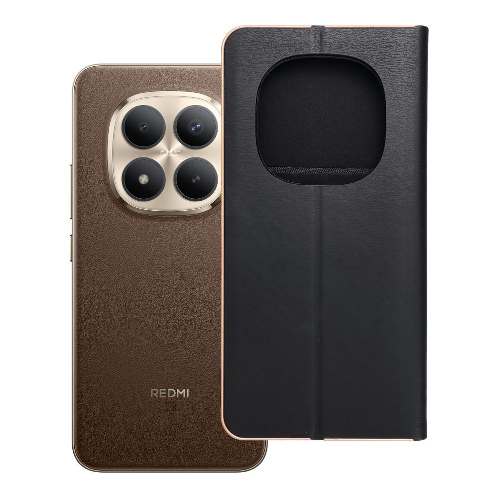LUNA Book Gold priekš XIAOMI Redmi Note 15 PRO PLUS 5G melns