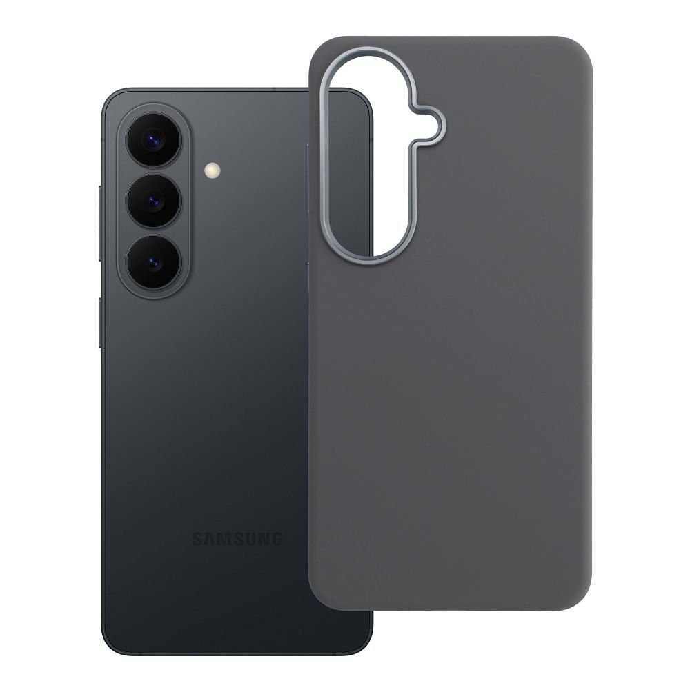 Maciņš Samsung S26 Forcell F-Protect Frame Premium saderīgs ar MagSafe pelēks