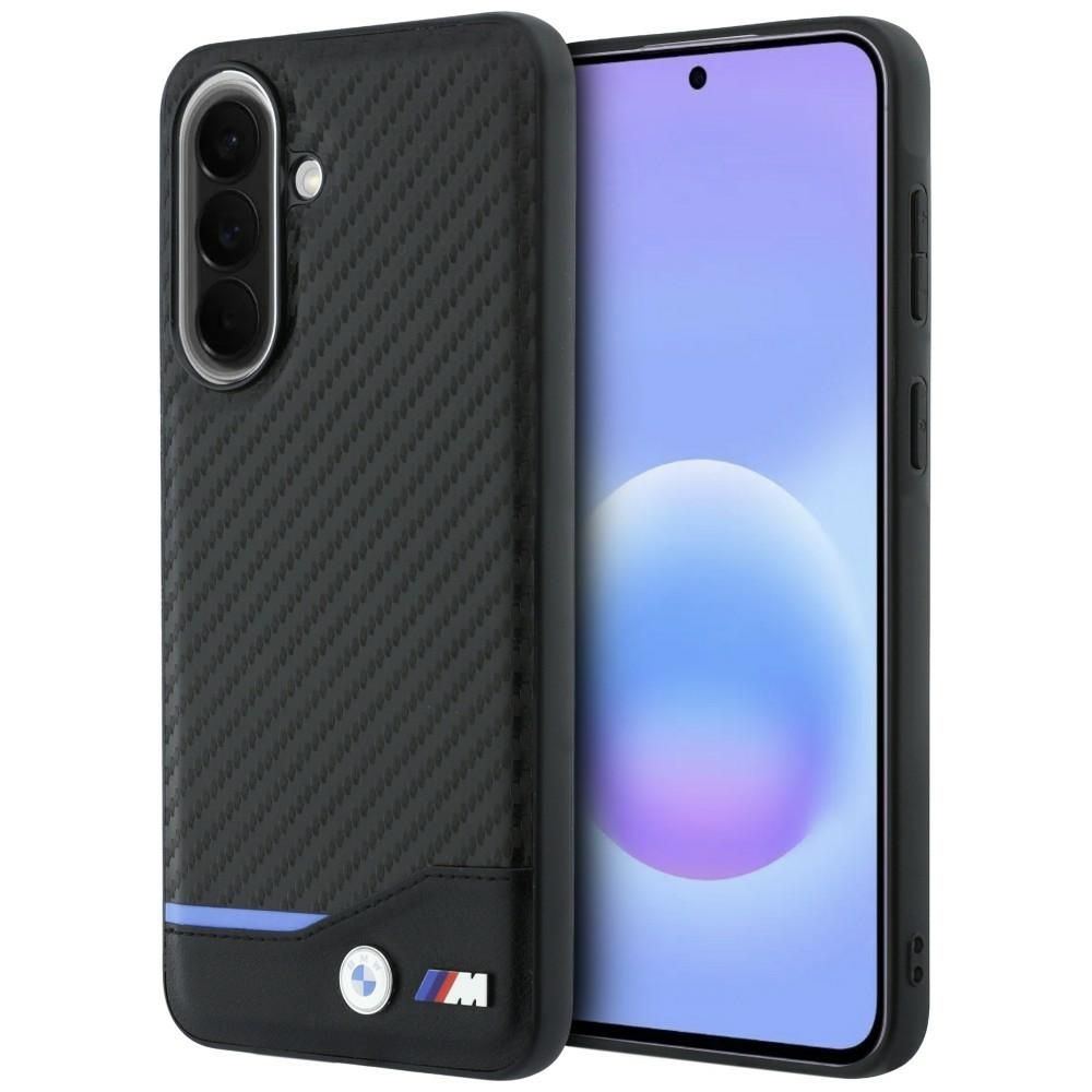 BMW чехол для Samsung A57 BMHCSA5722NBCK (PU Carbon) чёрный