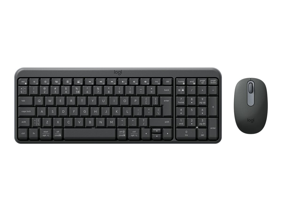 Logitech MK250 bezvadu tastatūra un pele (US)