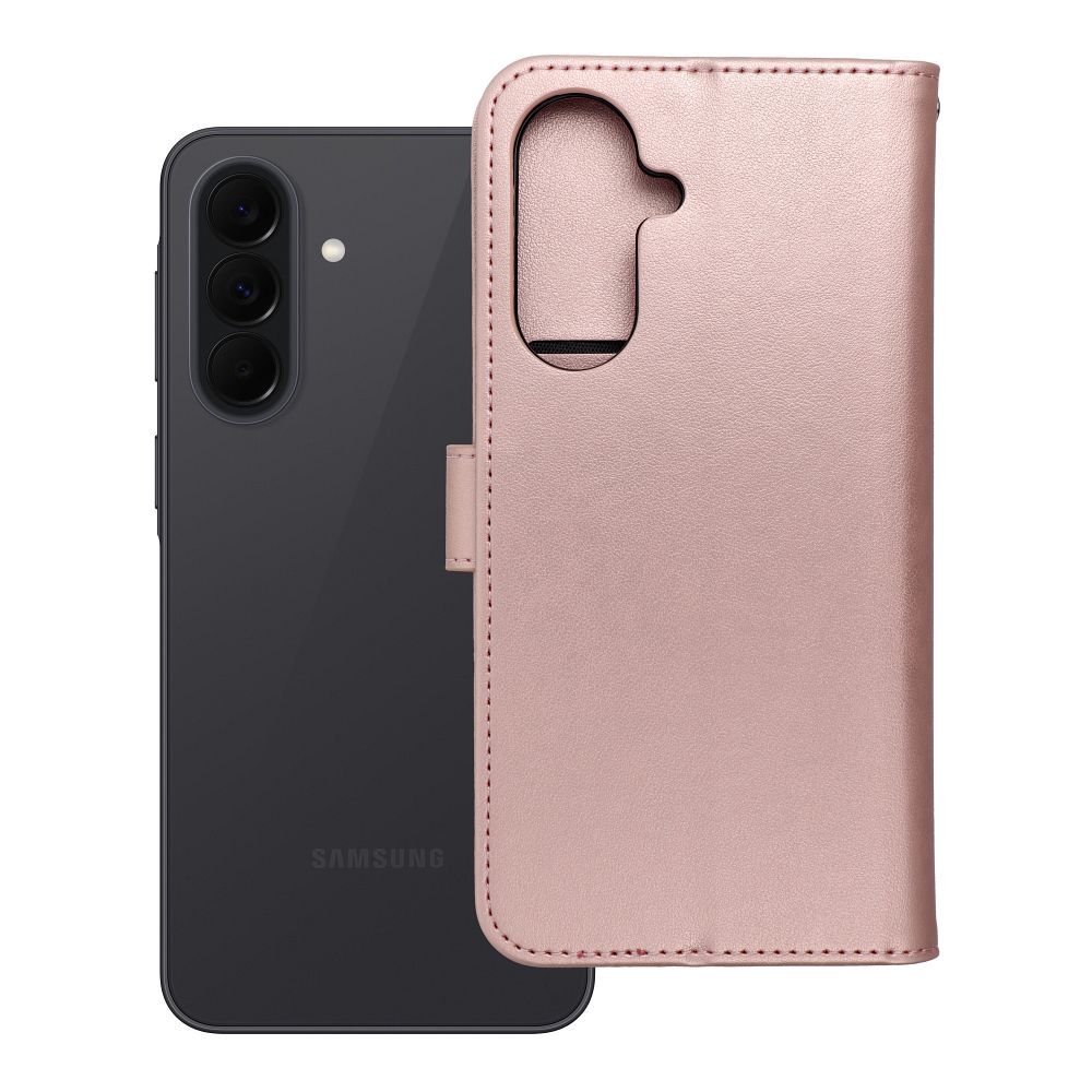MEZZO Grāmatu futrālis priekš SAMSUNG A37 5G tree rose gold