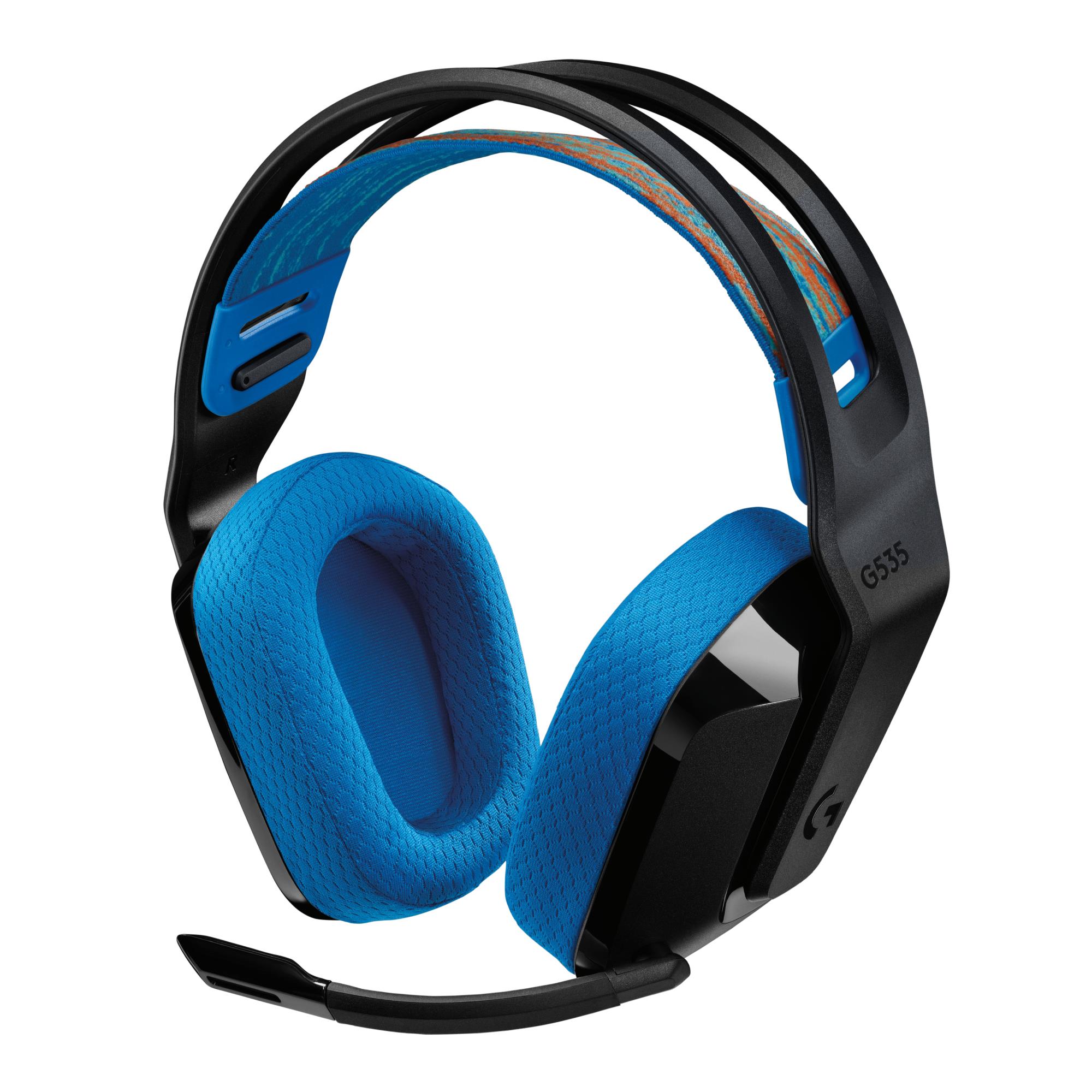 Austiņas G535 LIGHTSPEED/melnas/zilas 939-002219 LOGITECH