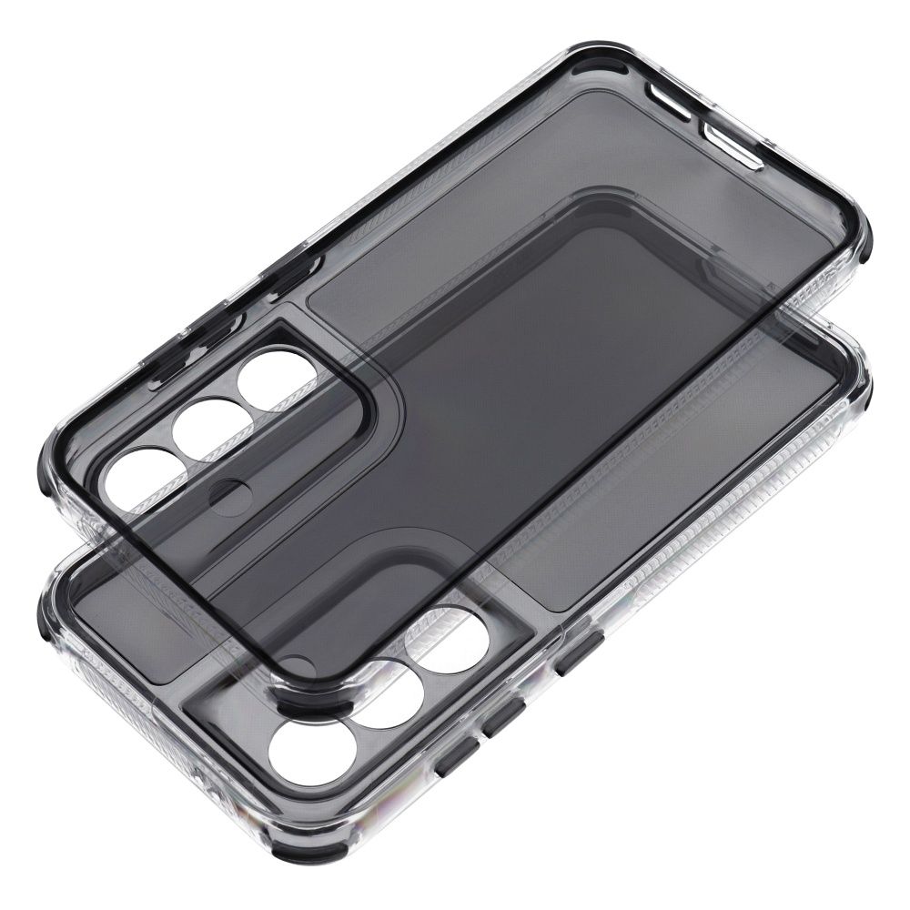 Чехол для Samsung S24 ULTRA Matrix Clear чёрный