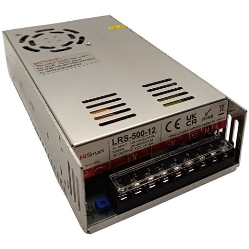 Barošanas bloks 12V, 40A, 500W