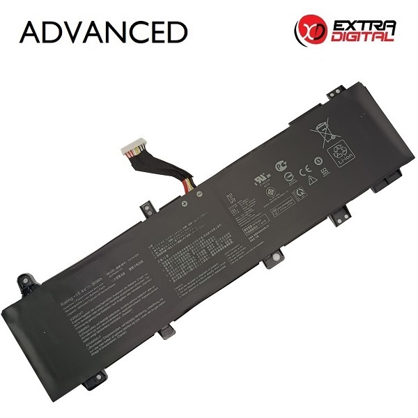 Portatīvā datora akumulators ASUS C41N1906 (Type A), 4900 mAh, Extra Digital Advanced