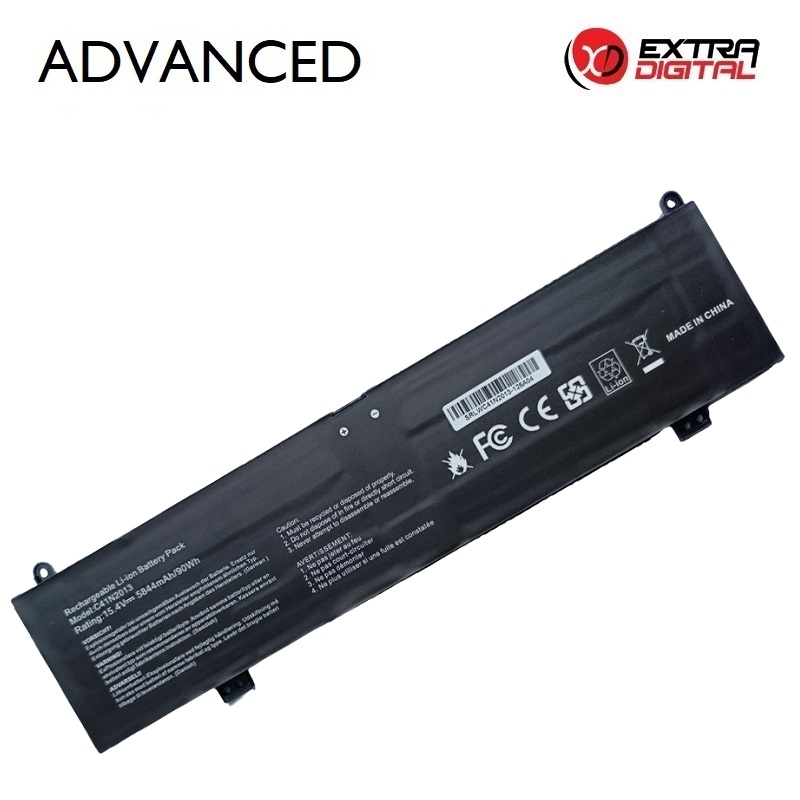 Portatīvā datora akumulators ASUS C41N2013-1, 5844 mAh, 90 Wh, Extra Digital Advanced
