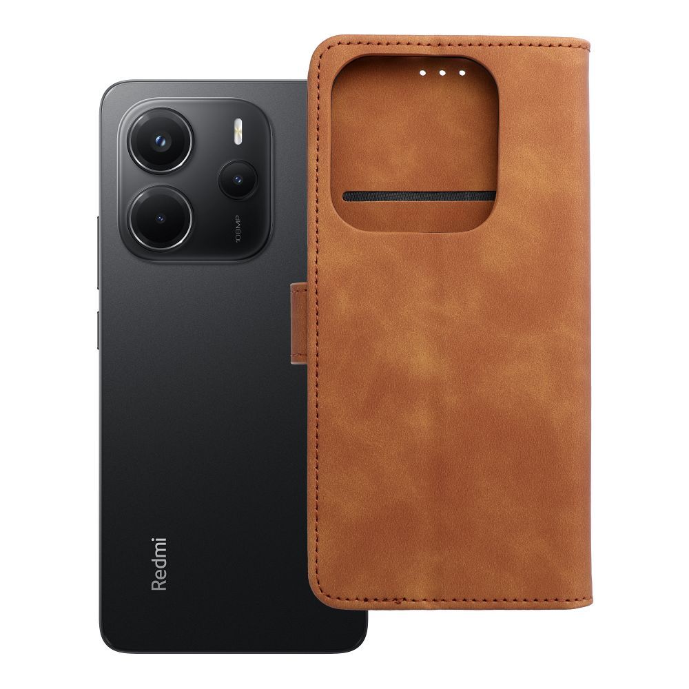 Viedtālruņa apvalks XIAOMI Redmi Note 14 5G - brūns