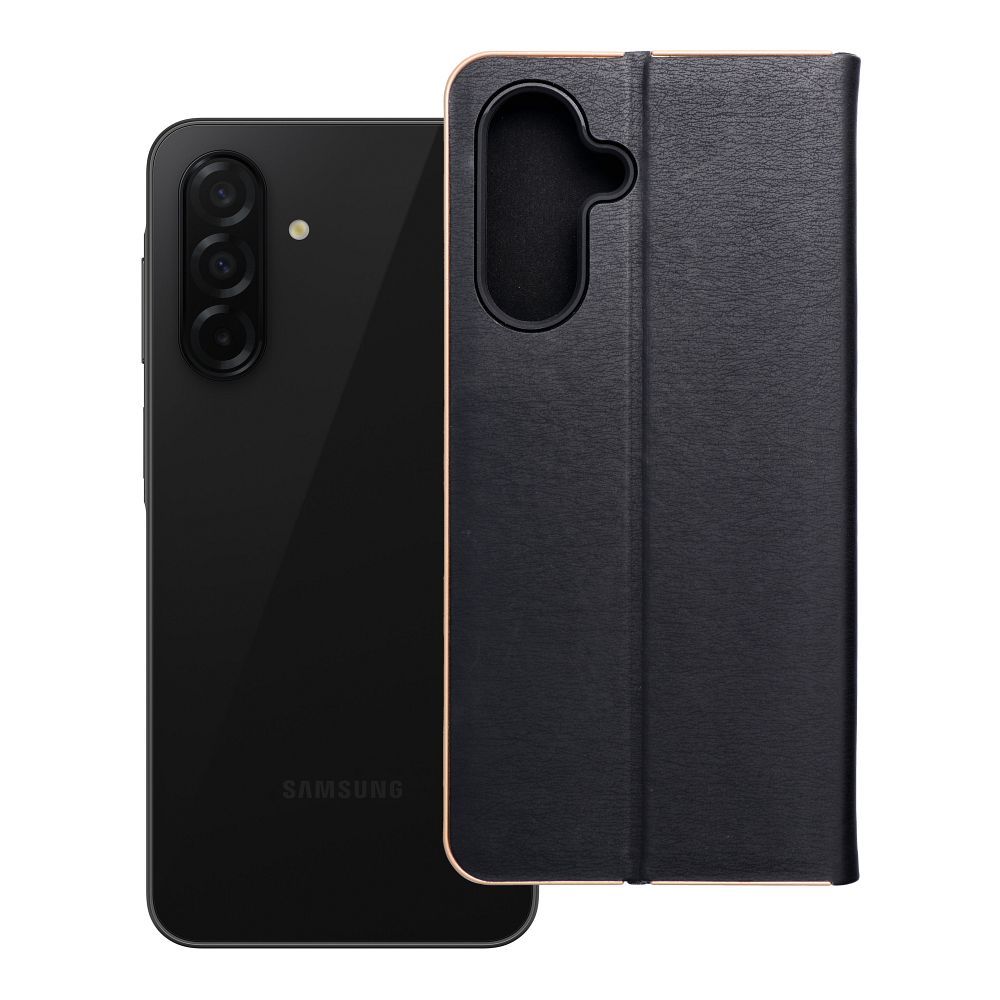 LUNA Viedtālruņa apvalks zelts SAMSUNG A26 5G melns