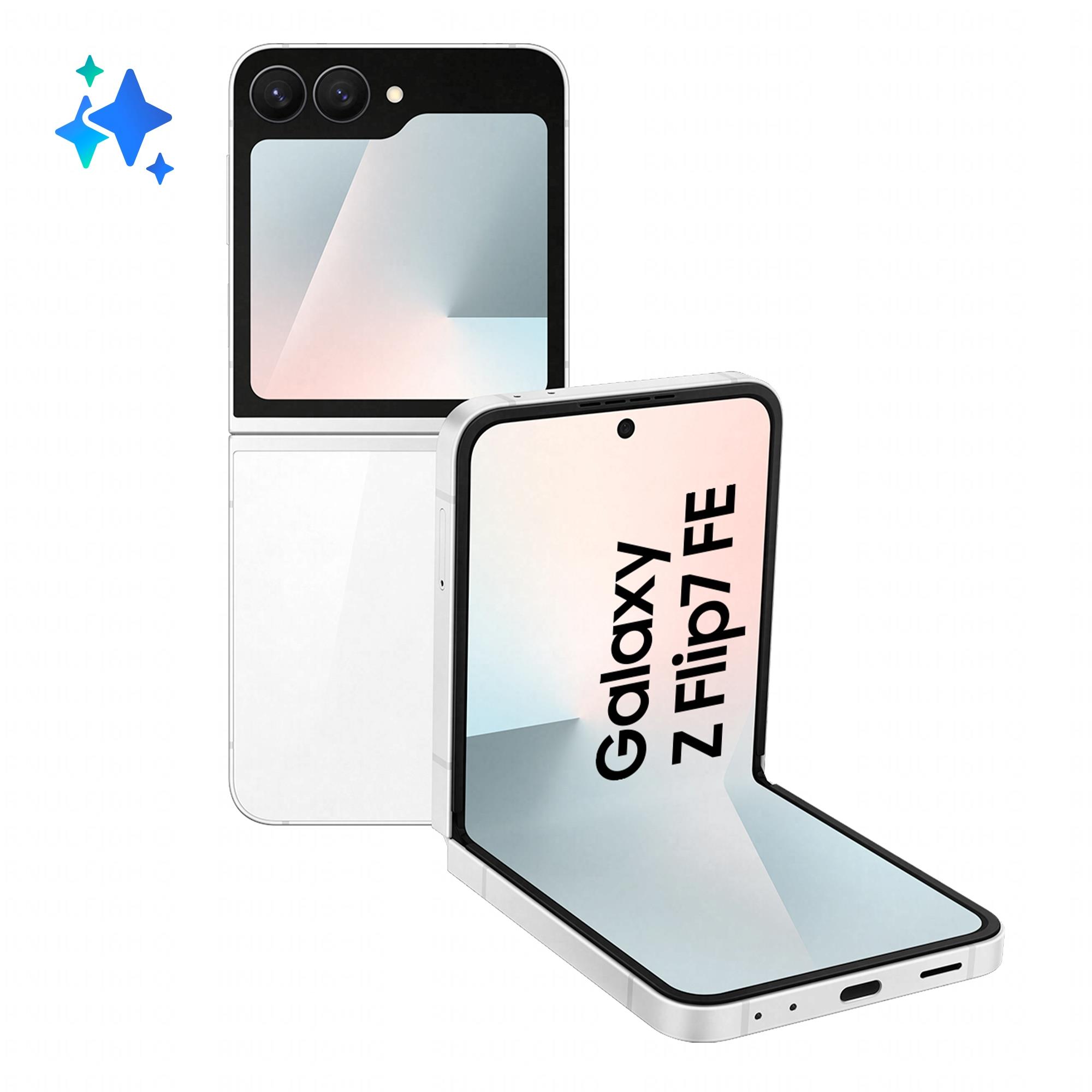 Mobilais tālrunis Samsung Galaxy Flip7 FE 256GB balts SM-F761B