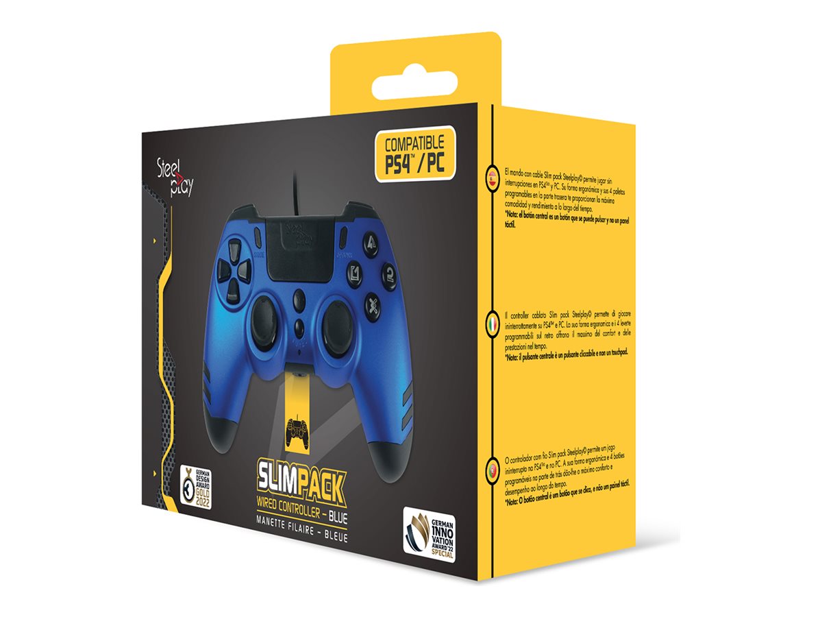 LEXIP X STEELPLAY проводной контроллер синий