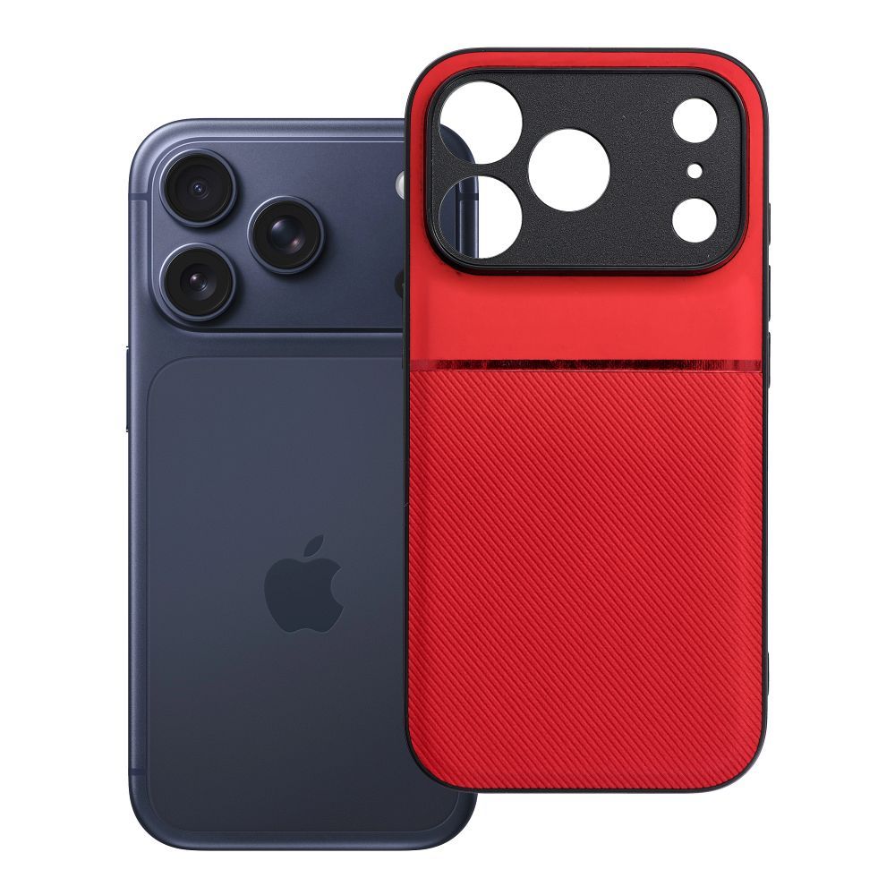 NOBLE viedtālruņa apvalks IPHONE 17 Pro sarkans