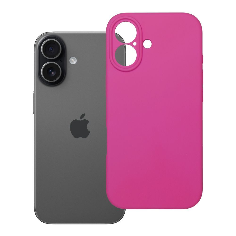 Silikona viedtālruņa apvalks 2mm IPHONE 17 rozā