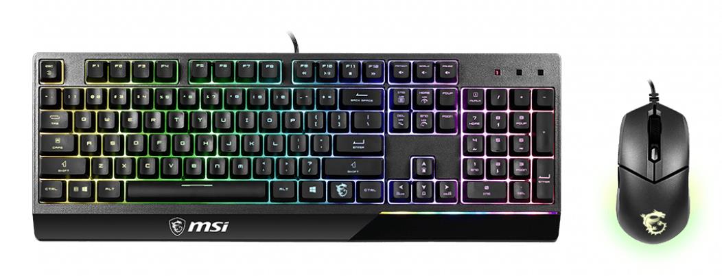Набор MSI Vigor GK30 клавиатура + мышь US