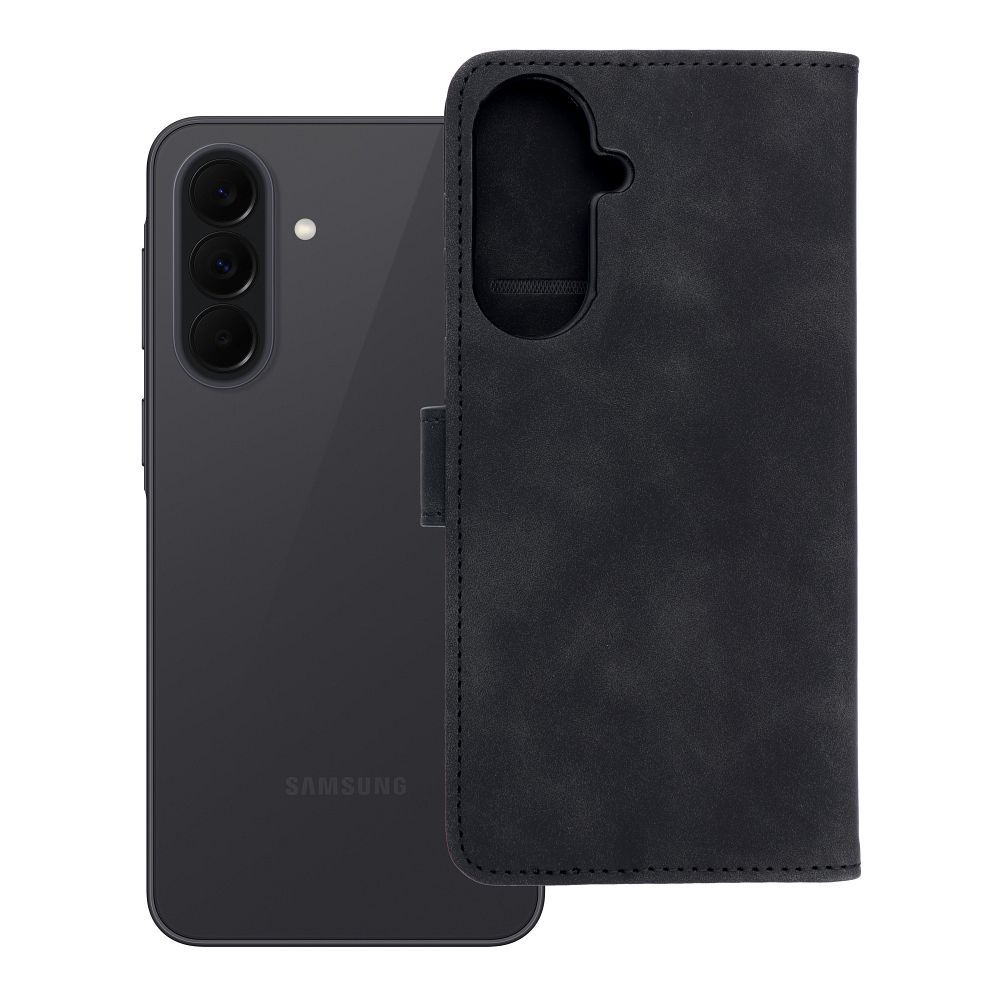 TENDER Grāmatu futrālis priekš SAMSUNG A37 5G melns