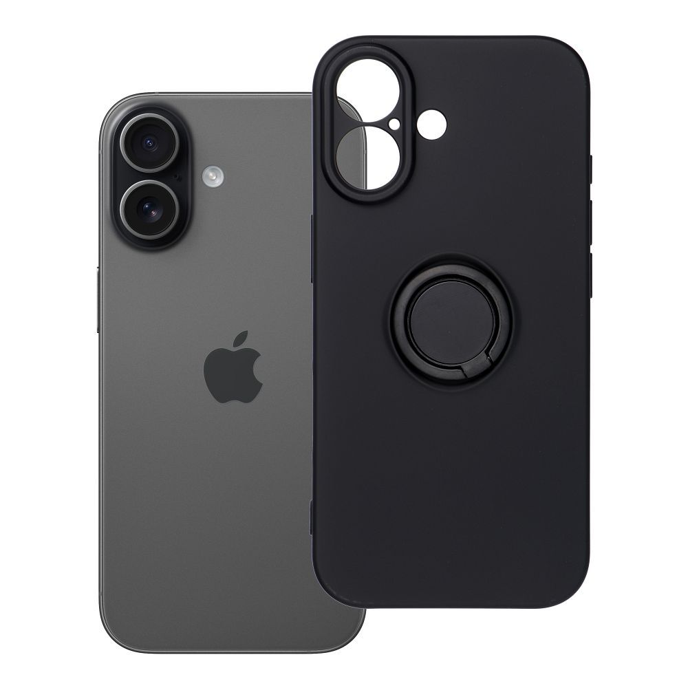 SILIKONA GREDZENS viedtālruņa apvalks IPHONE 17 melns