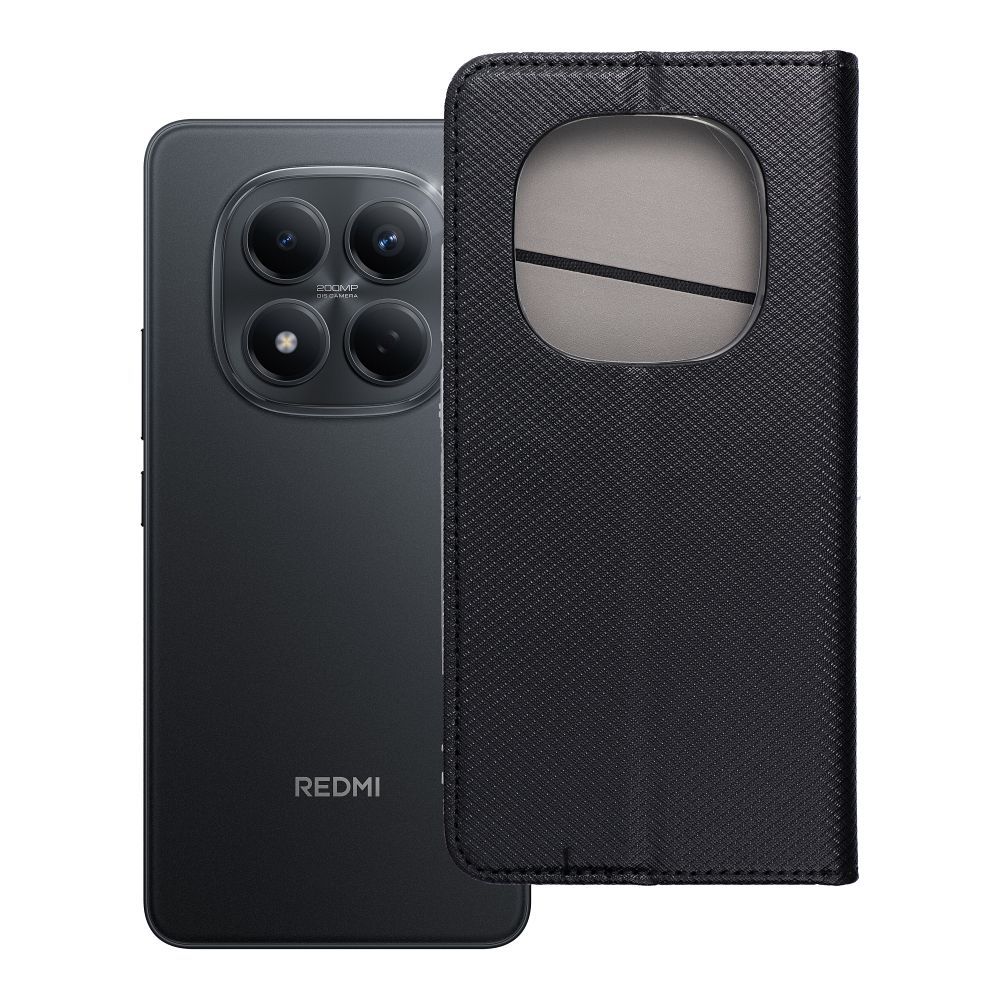 SMART CASE Book priekš XIAOMI Redmi Note 15 Pro 5G melns