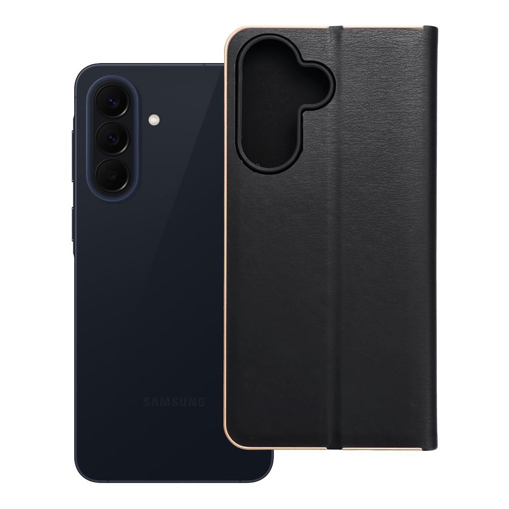 LUNA Book Gold priekš SAMSUNG A57 5G melns