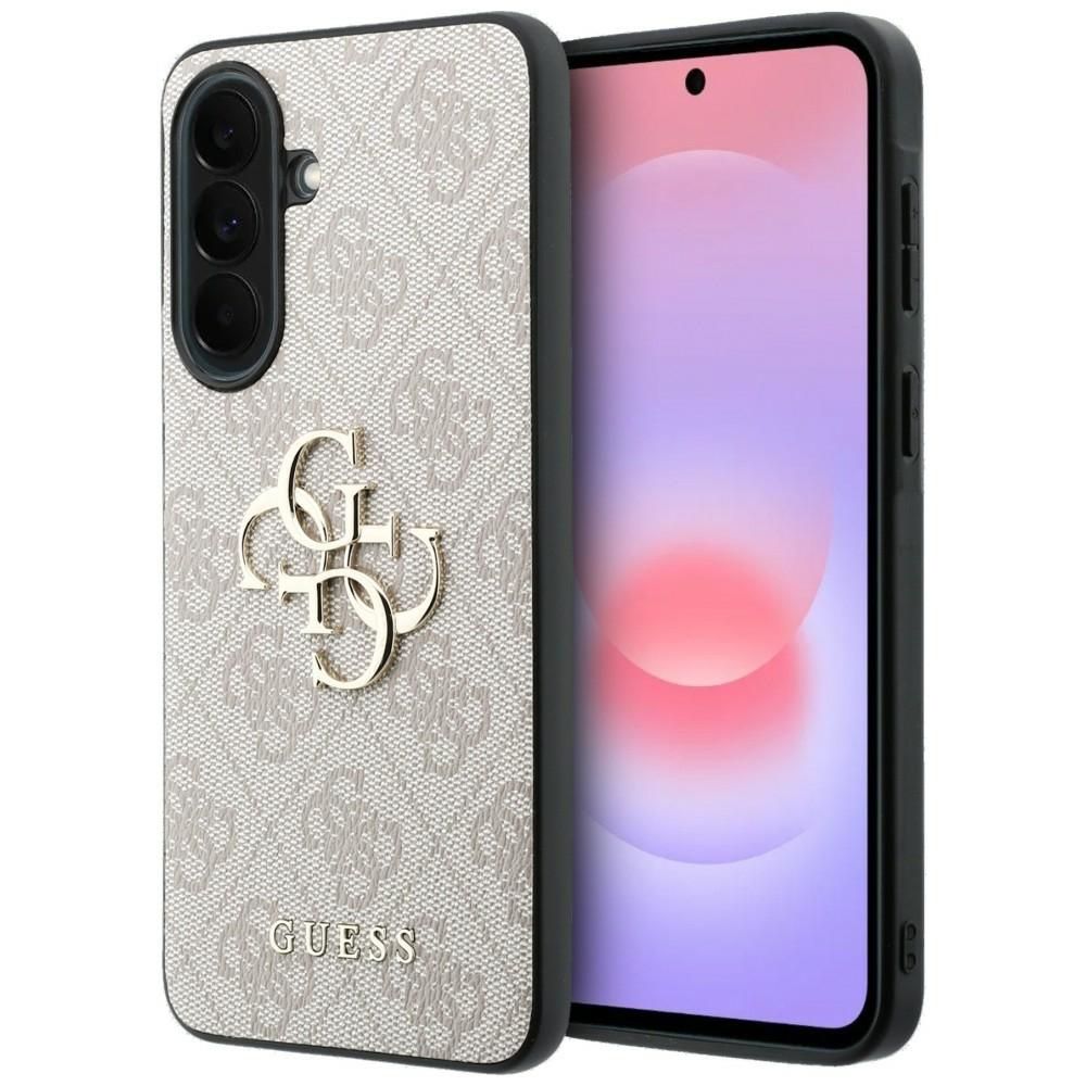 Guess vāks Samsung Galaxy A37 (4G PU Big Logo) rozā