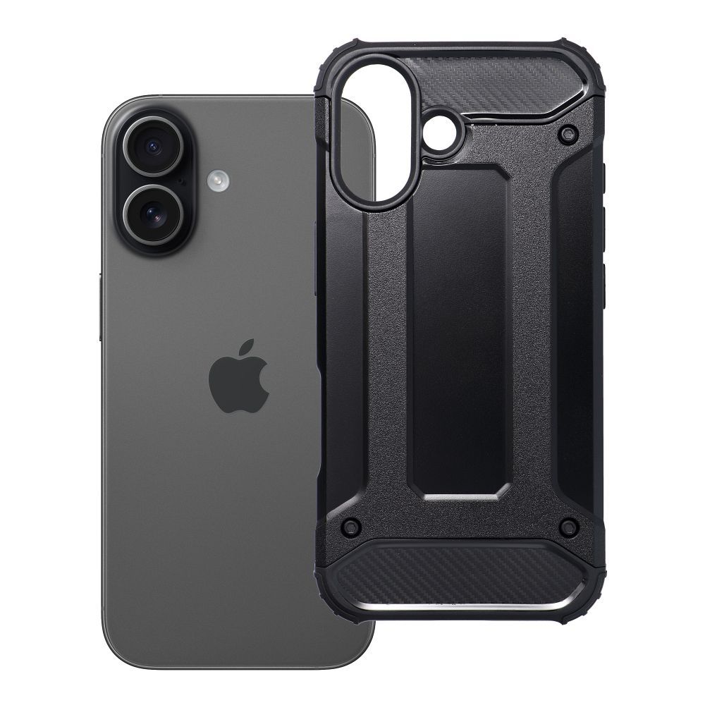 ARMOR viedtālruņa apvalks IPHONE 17 melns