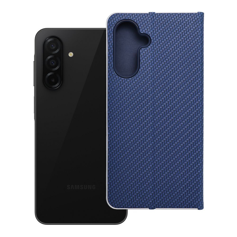 LUNA Book Carbon viedtālruņa apvalks SAMSUNG A26 5G zils
