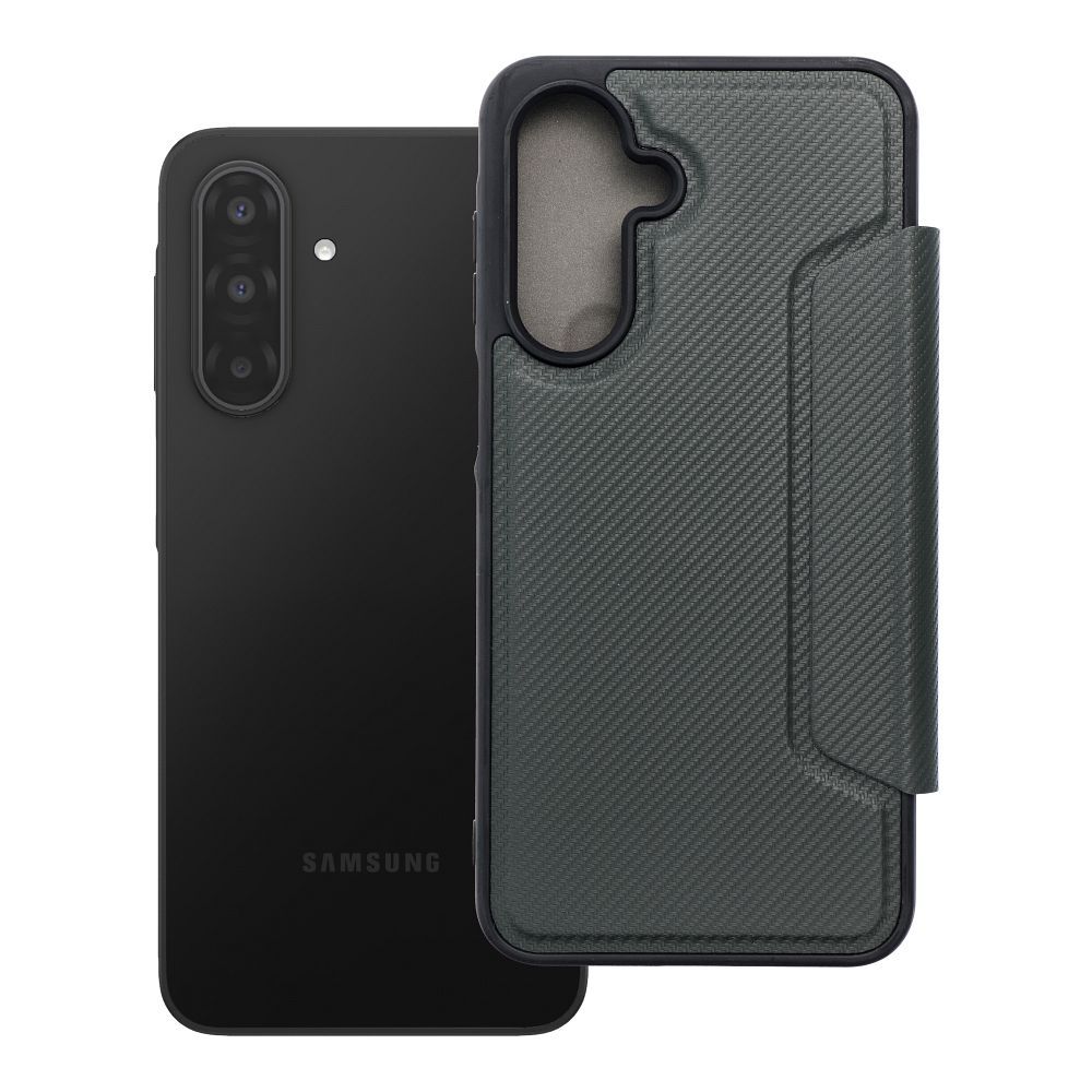RAZOR grāmatas tipa vāciņš SAMSUNG A17 5G tumši zaļš