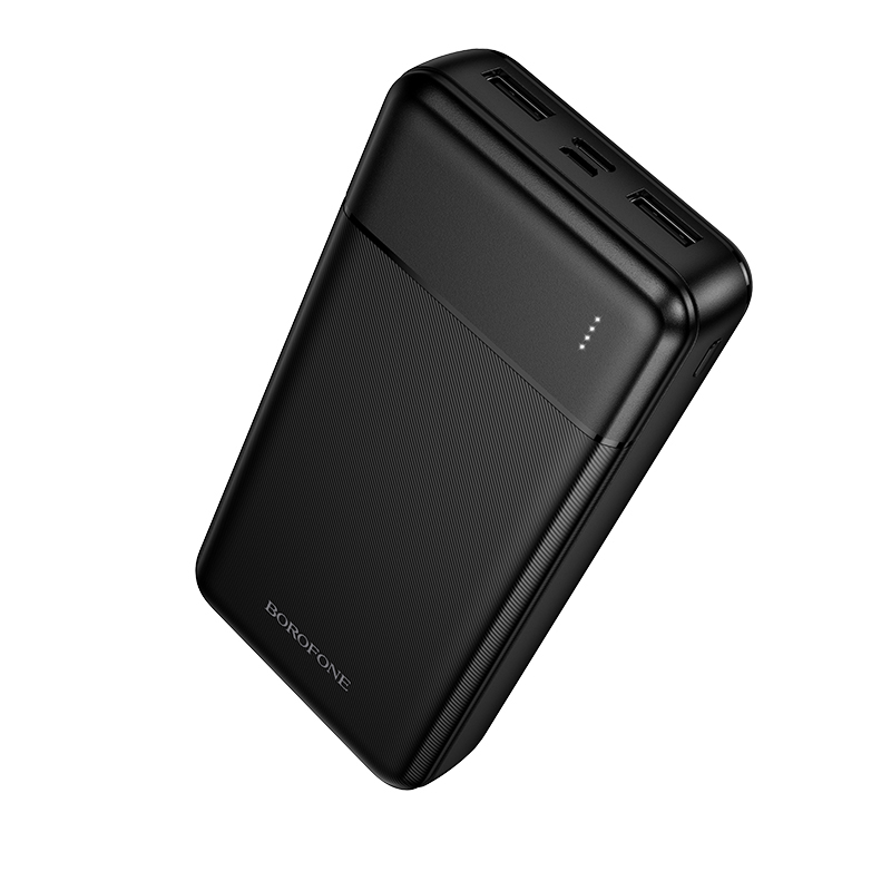 Borofone Внешний аккумулятор 20000mAh BJ88A Clever - 2xUSB - чёрный