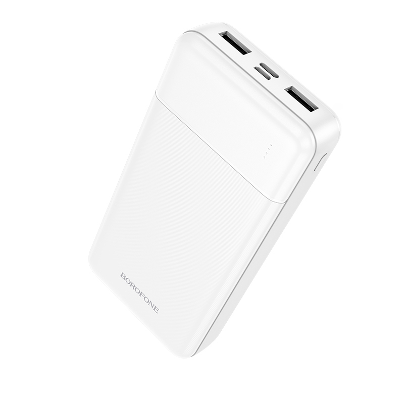 Borofone Внешний аккумулятор 20000mAh BJ88A Clever - 2xUSB - белый