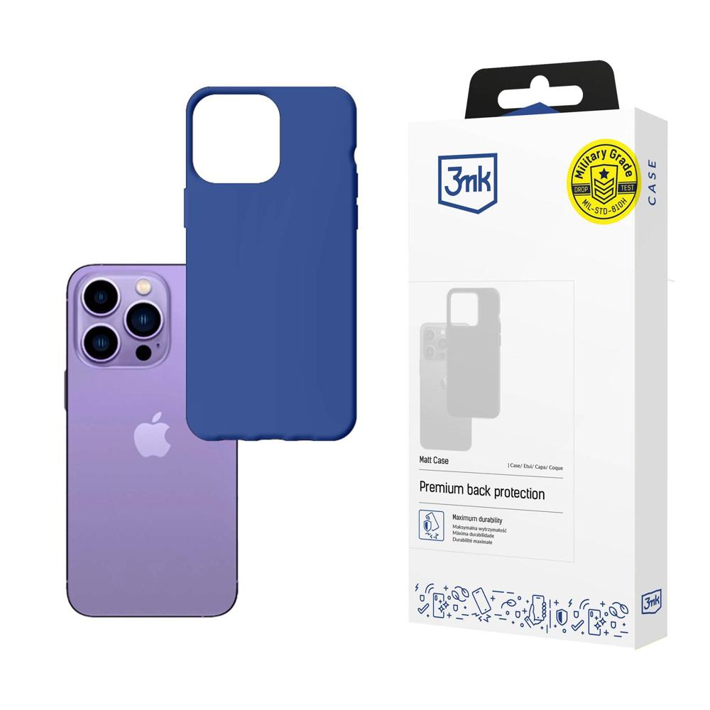 3mk Matt Case maciņš iPhone 14 Pro - zils