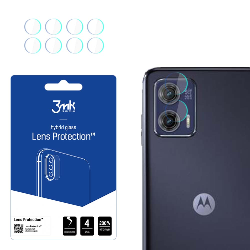 3mk Lens Protection™ hibrīda kameras objektīva stikls Motorola Moto G73 5G