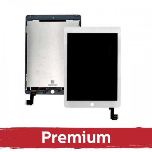LCD displejs saderīgs ar iPad Air 2 balts OEM