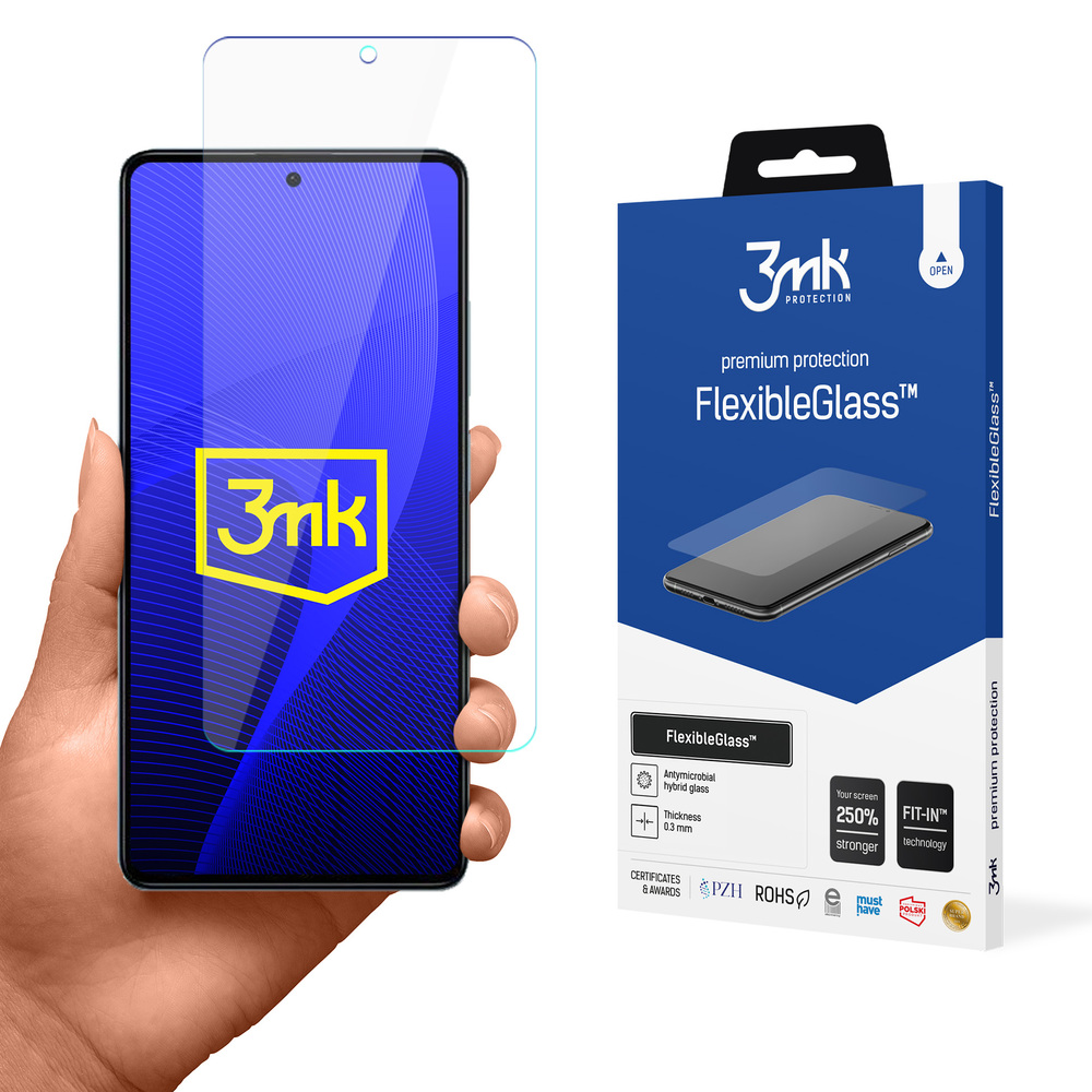 3mk FlexibleGlass - гибридное стекло для Xiaomi Redmi Note 12 Pro / Redmi Note 12 Pro+